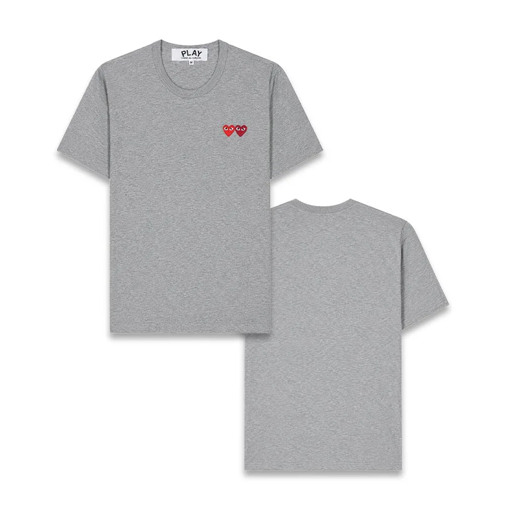 COMME des GARÇONS 꼼데가르송 CDG 더블 로고 반팔 티셔츠 썸네일 8