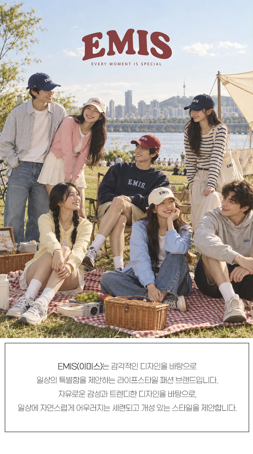 이미스 자수 볼캡 상세 이미지 7