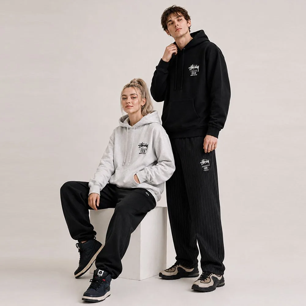 Stüssy 스투시 로고 남녀공용 후드티 썸네일 5