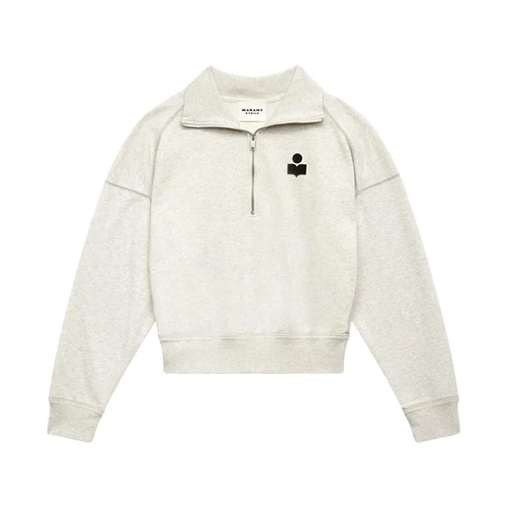 ISABEL MARANT 이자벨마랑 에뚜왈 하프집업 니트 스웨터 썸네일 4