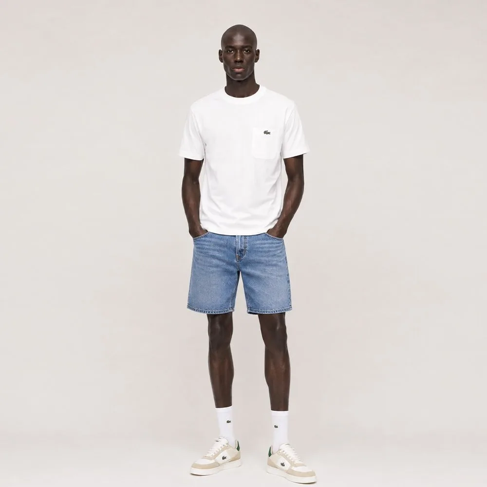 Lacoste 라코스테 LACOSTE 클래식 포켓 반팔 티셔츠 썸네일 3