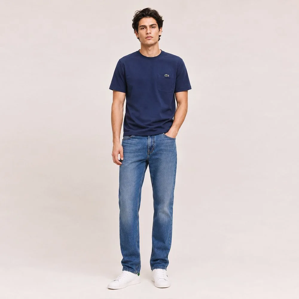 Lacoste 라코스테 LACOSTE 클래식 포켓 반팔 티셔츠 썸네일 5