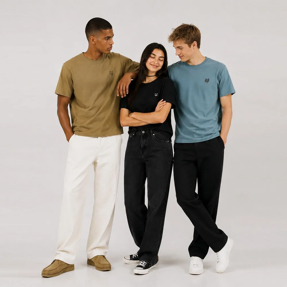 MAISON KITSUNÉ 메종키츠네 볼드 폭스 반팔티 썸네일 7