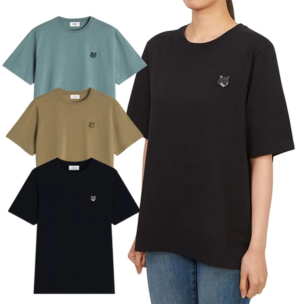 MAISON KITSUNÉ 메종키츠네 볼드 폭스 반팔티 정면 컷