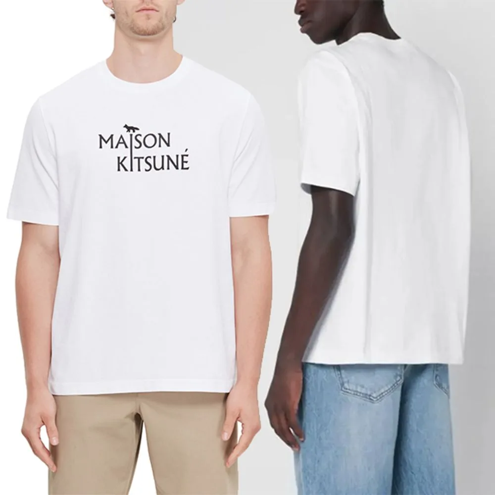 MAISON KITSUNÉ 메종키츠네 필러 남성 반팔티셔츠 썸네일 5