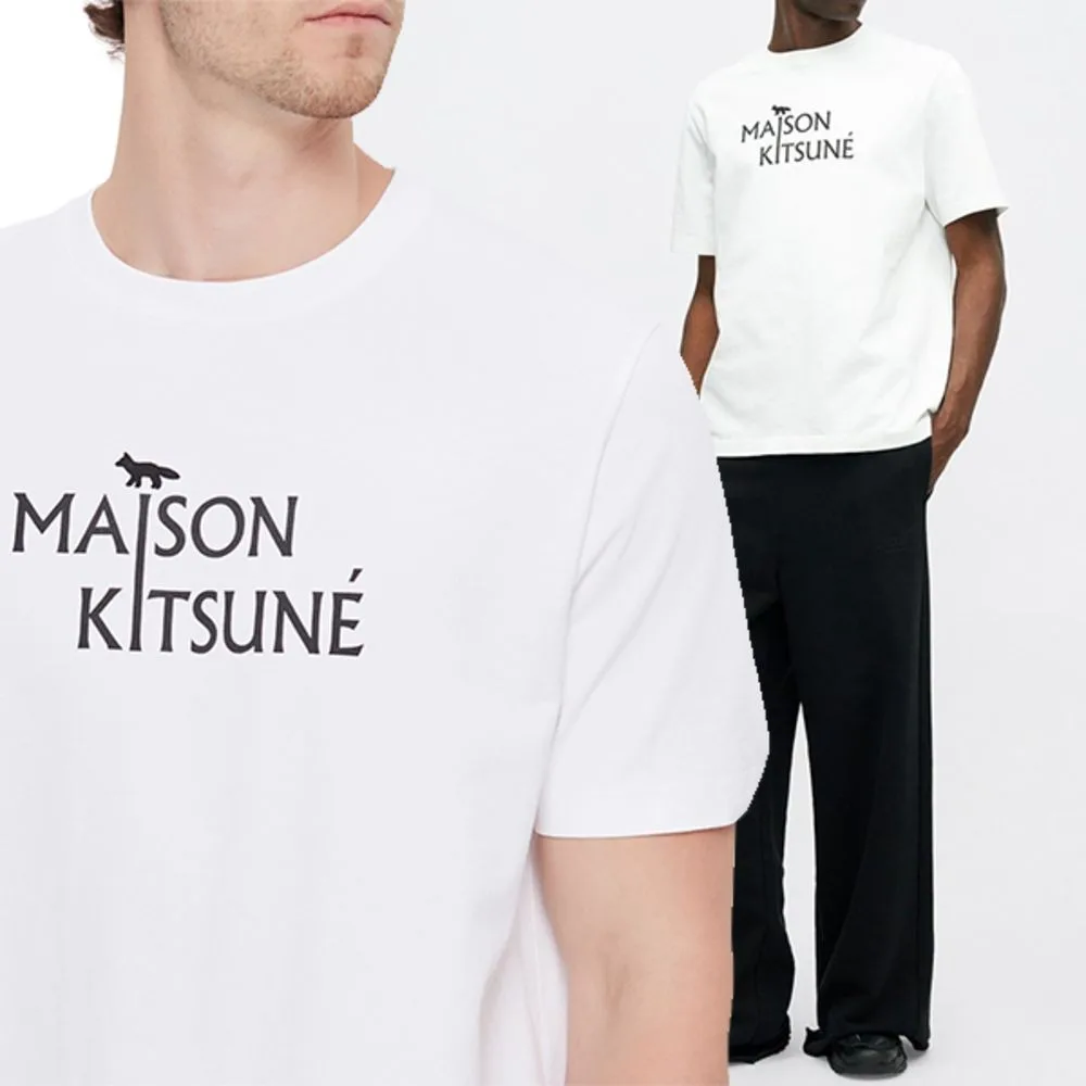 MAISON KITSUNÉ 메종키츠네 필러 남성 반팔티셔츠 썸네일 4