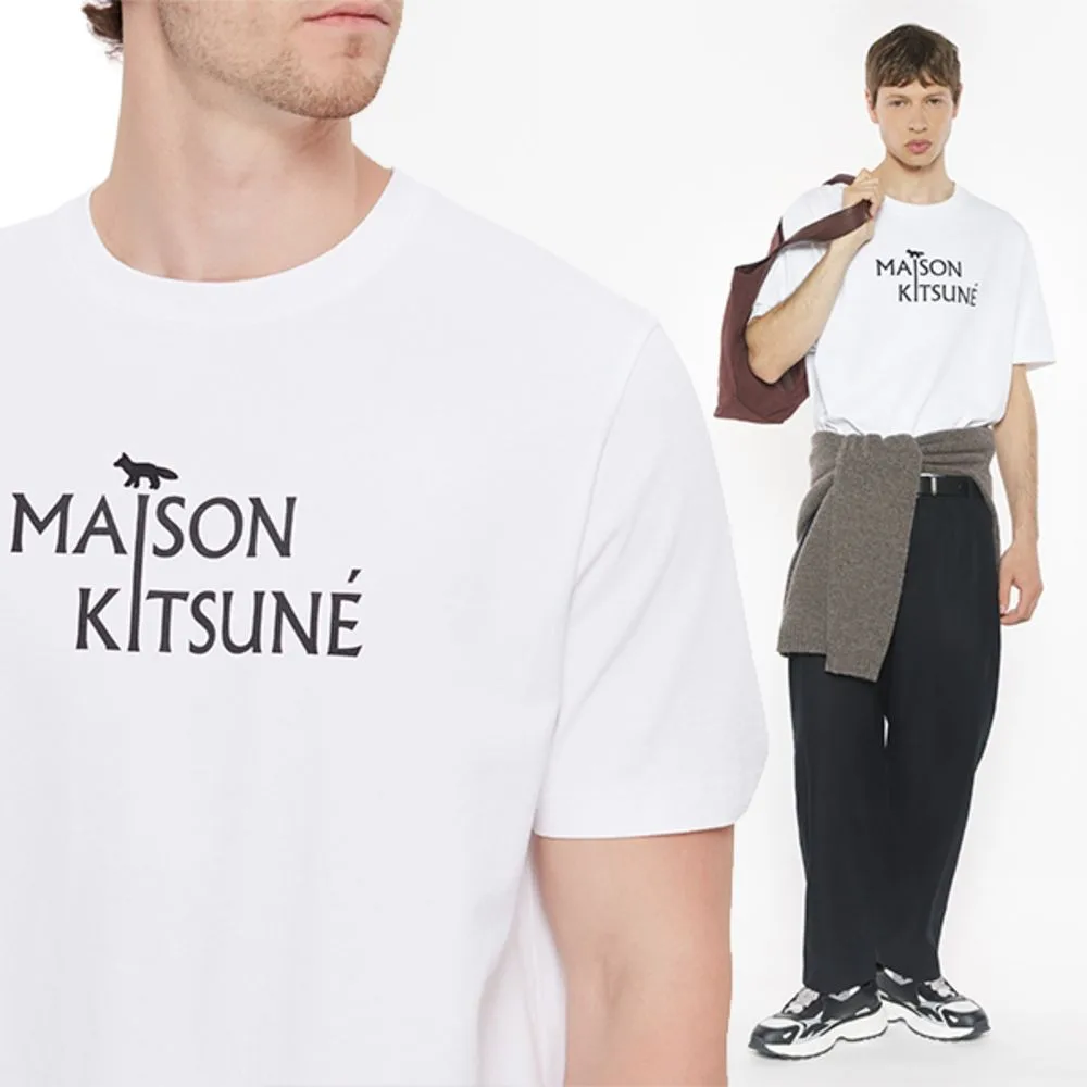MAISON KITSUNÉ 메종키츠네 필러 남성 반팔티셔츠 썸네일 3