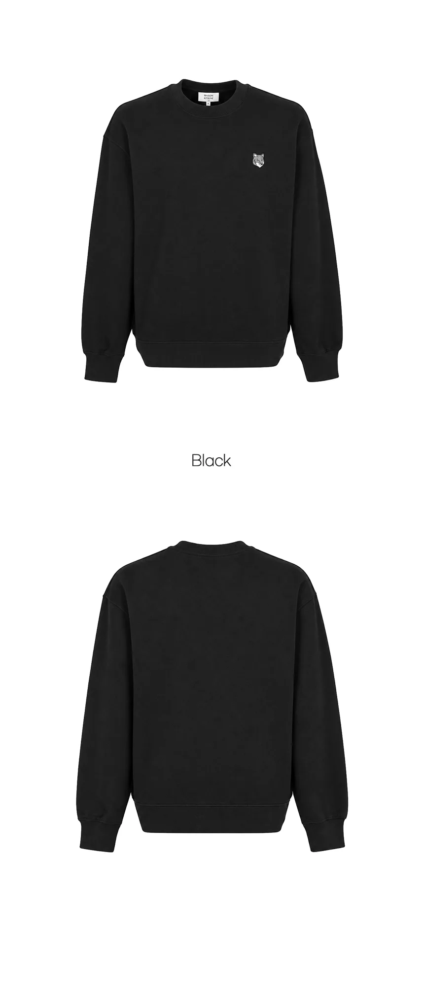 메종키츠네 그레이폭스 헤드 맨투맨 상세 이미지 9