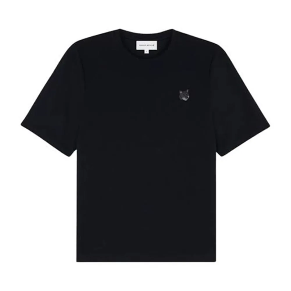 MAISON KITSUNÉ 메종키츠네 그레이 폭스 라운드넥 반팔 티셔츠 썸네일 4