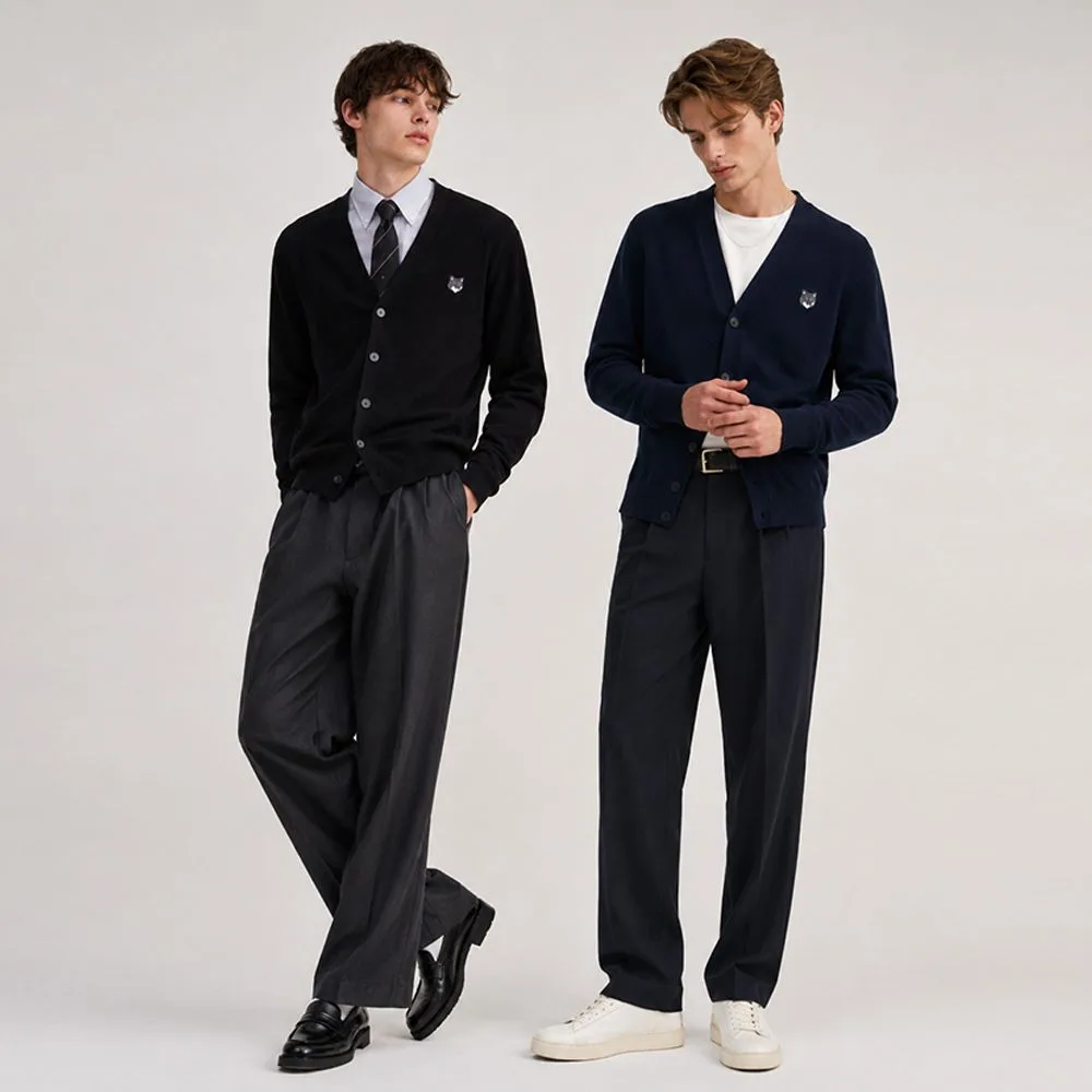 MAISON KITSUNÉ 메종키츠네 릴랙스드 컴포트 가디건 썸네일 4