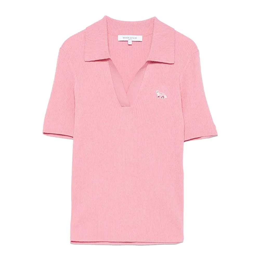 MAISON KITSUNÉ 메종키츠네 여성 베이비 폭스 패치 파인 니트 썸네일 7