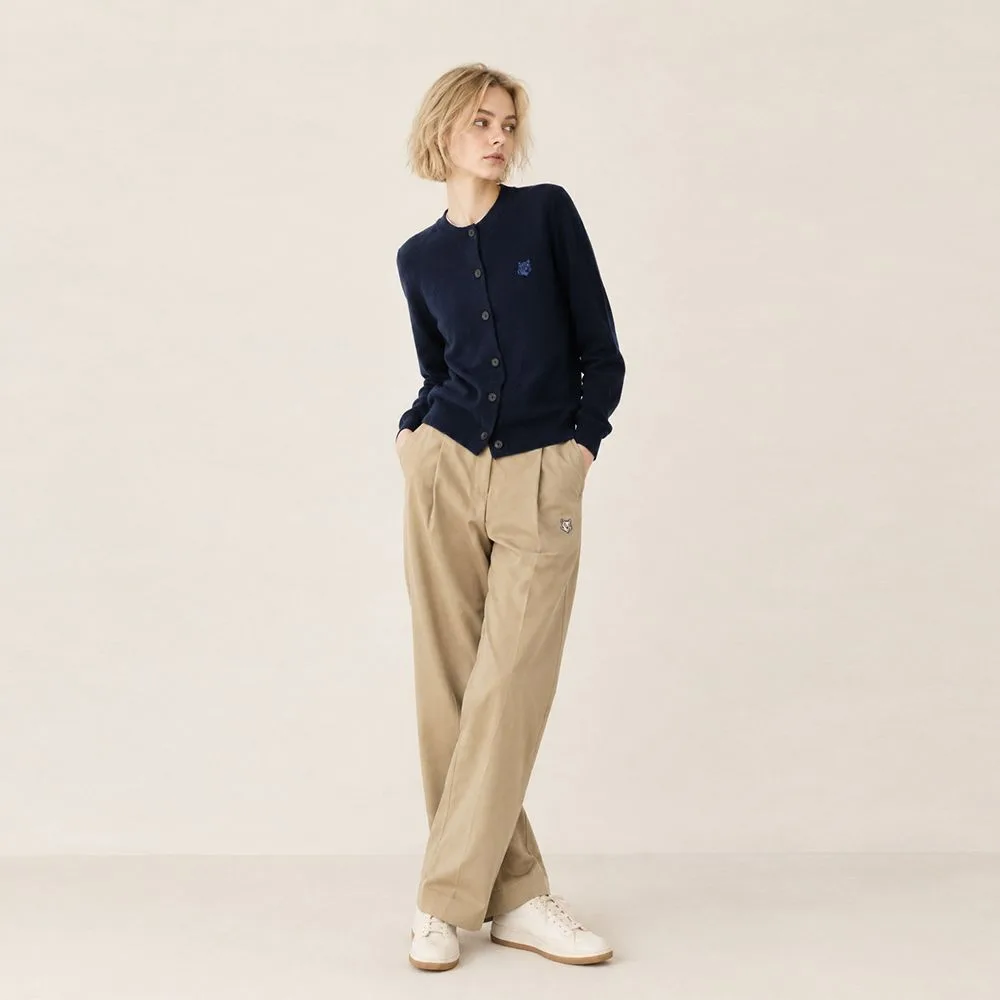MAISON KITSUNÉ 메종키츠네 여성 볼드 폭스헤드 가디건 썸네일 3
