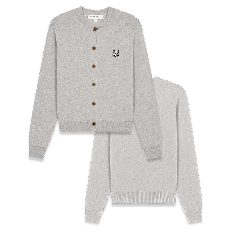 MAISON KITSUNÉ 메종키츠네 여성 볼드 폭스헤드 가디건 썸네일 6