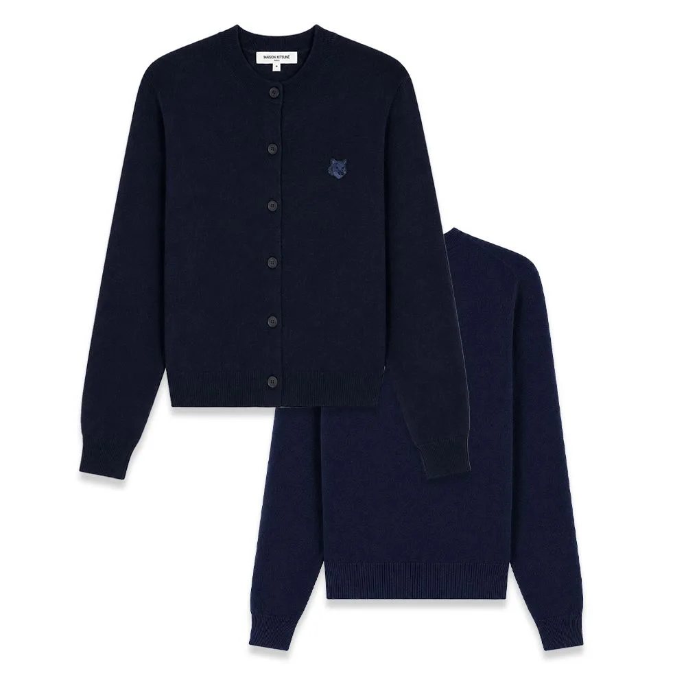 MAISON KITSUNÉ 메종키츠네 여성 볼드 폭스헤드 가디건 썸네일 7