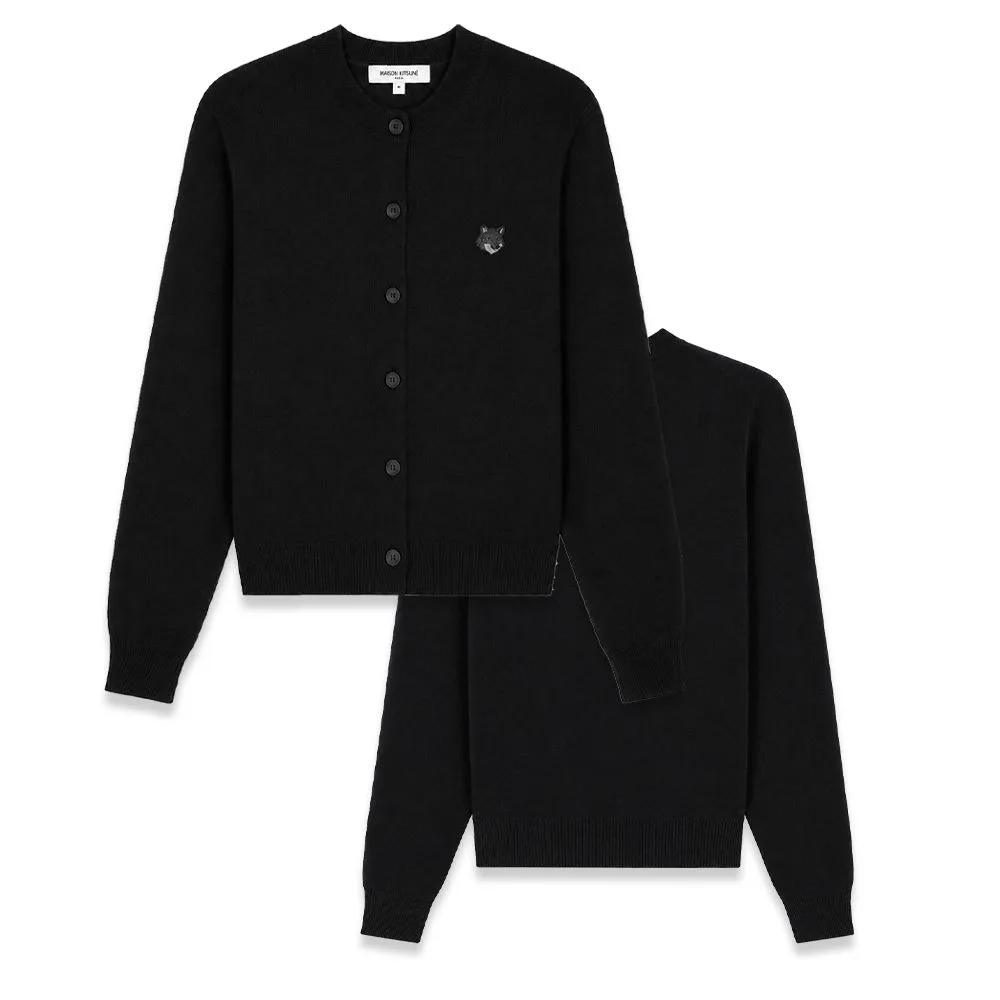 MAISON KITSUNÉ 메종키츠네 여성 볼드 폭스헤드 가디건 썸네일 8