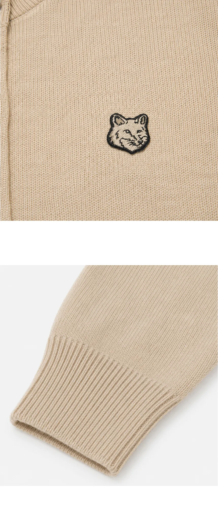메종키츠네 여성 볼드 폭스헤드 가디건 상세 이미지 12