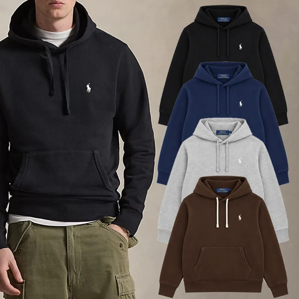 Polo Ralph Lauren 폴로 랄프 로렌 포니 로고 자수 후드티 썸네일 3