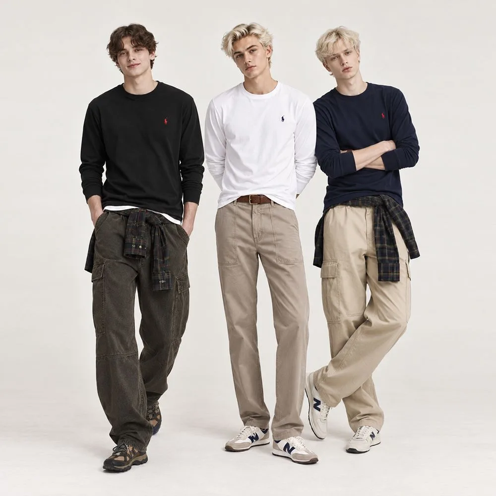 Polo Ralph Lauren 폴로 스탠다드 롱 슬리브 긴팔 티셔츠 썸네일 4