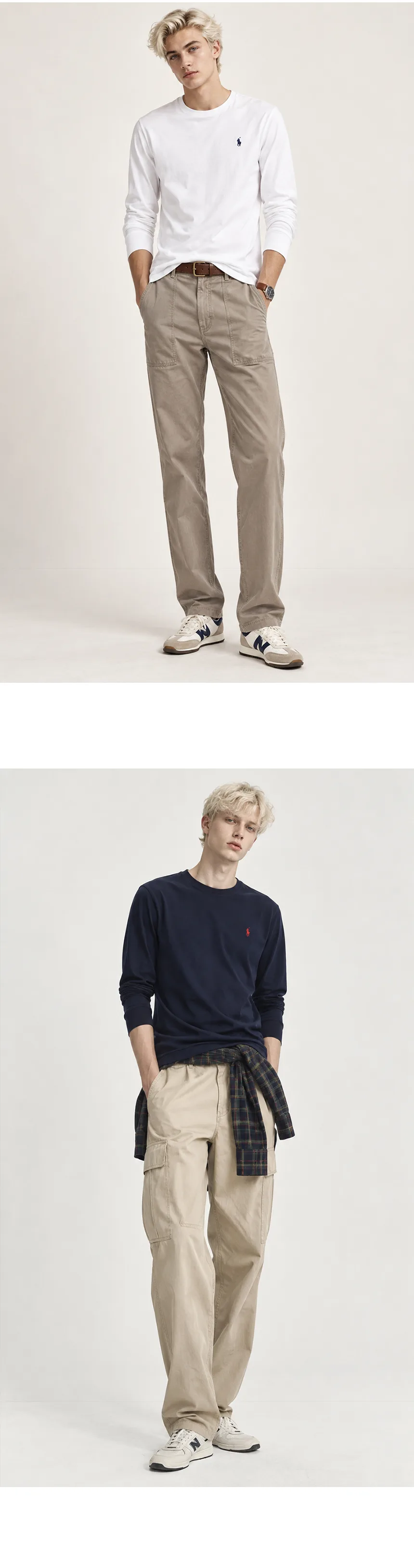 폴로 스탠다드 롱 슬리브 긴팔 티셔츠 상세 이미지 11