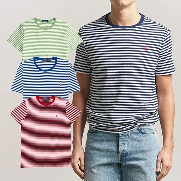 Polo Ralph Lauren 폴로 랄프로렌 스트라이프 반팔 티셔츠 썸네일 5