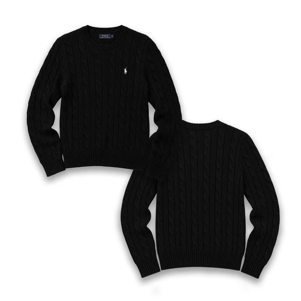 Polo Ralph Lauren 폴로 랄프로렌 25FW 여성 케이블 라운드넥 니트 썸네일 9