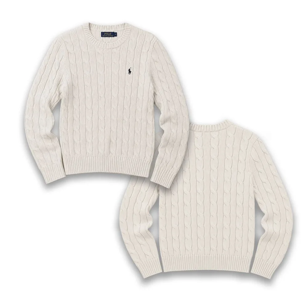 Polo Ralph Lauren 폴로 랄프로렌 25FW 여성 케이블 라운드넥 니트 썸네일 6
