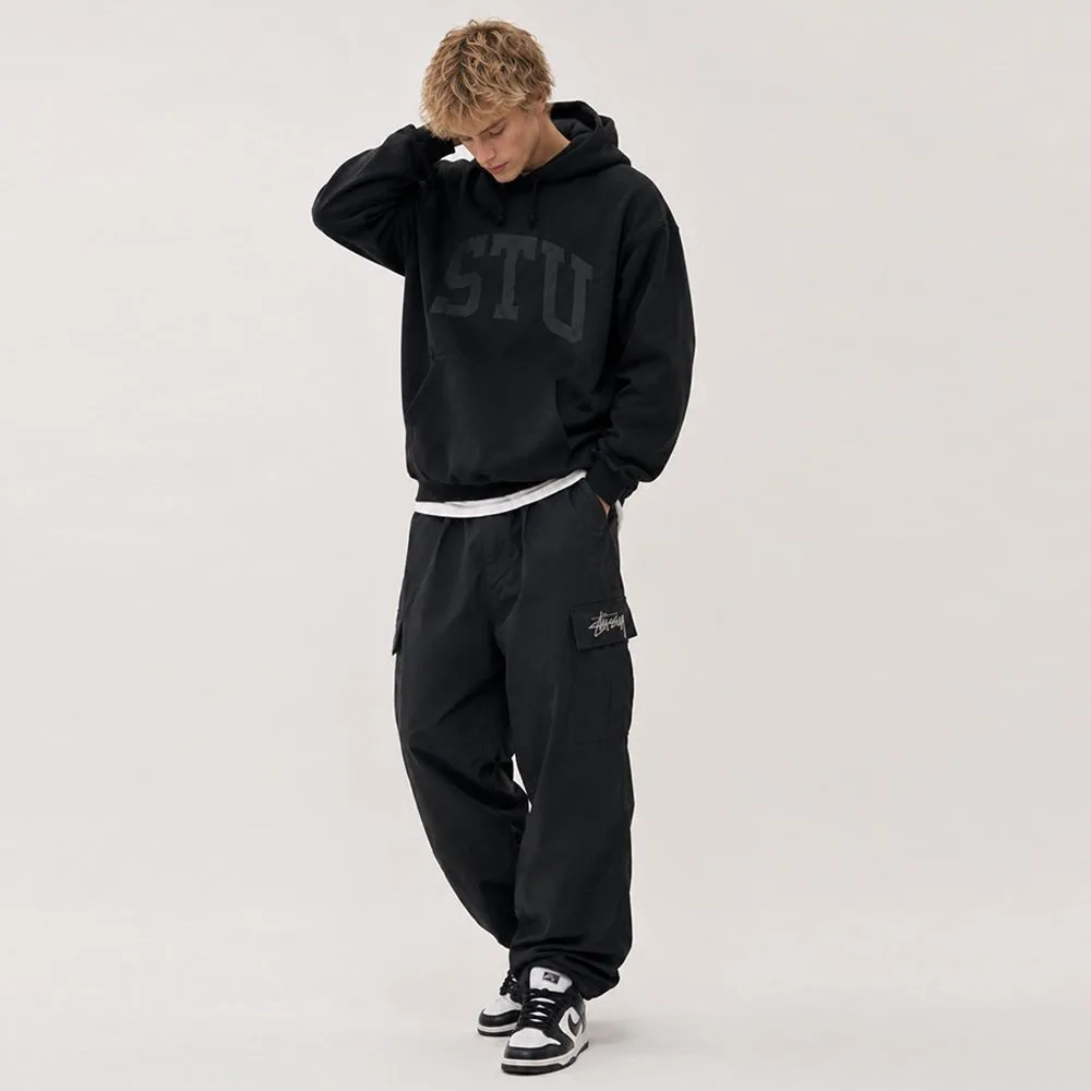 Stüssy 스투시 아플리케 기모 오버핏 후드집업 상세 이미지 1