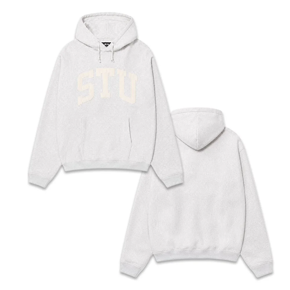 Stüssy 스투시 아플리케 기모 오버핏 후드집업 썸네일 7