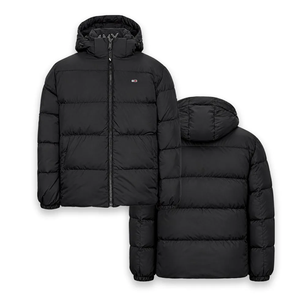 TOMMY HILFIGER 타미힐피거 로고 숏 패딩 재킷 썸네일 6